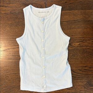 Abercrombie Kids Sky Blue Sleeveless Top